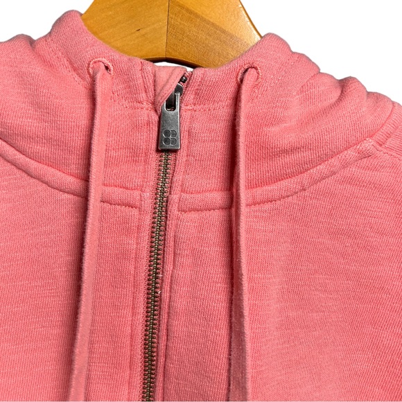 Sweaty Betty Zip Through Hoody Track Sweatshirt Athletic Jacket Pink Size Medium - Picture 14 of 15